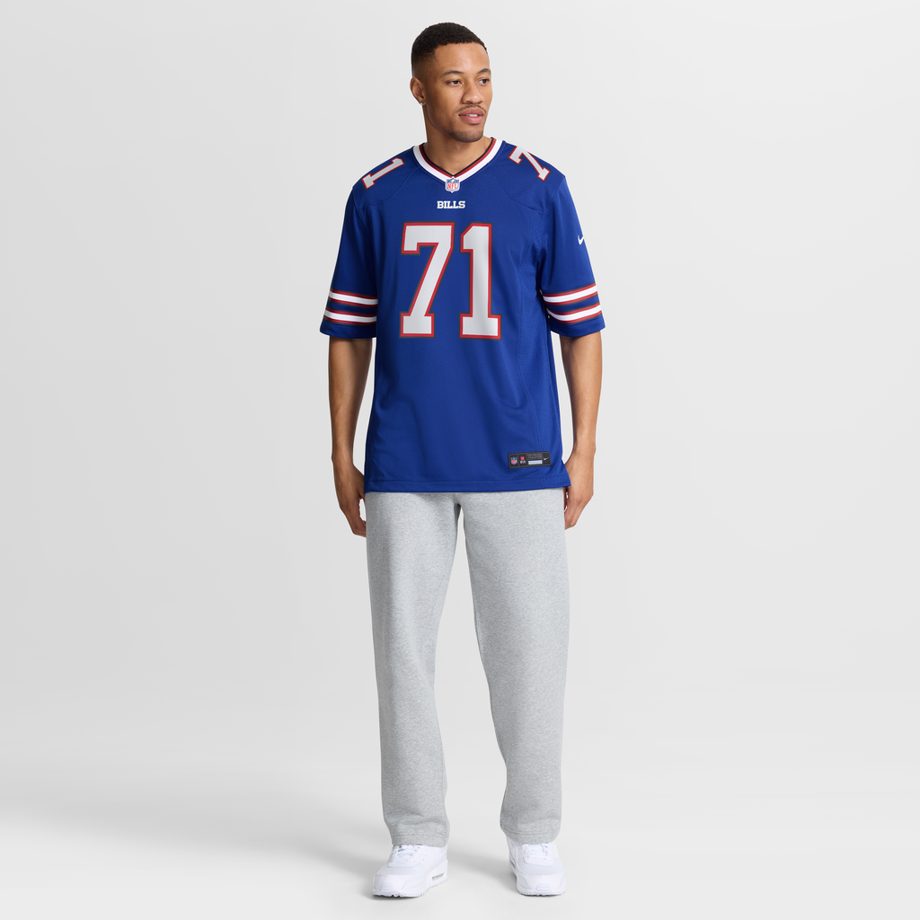 Men's Buffalo Bills Jedrick Wills Jr. Nike Royal Team Game Jersey