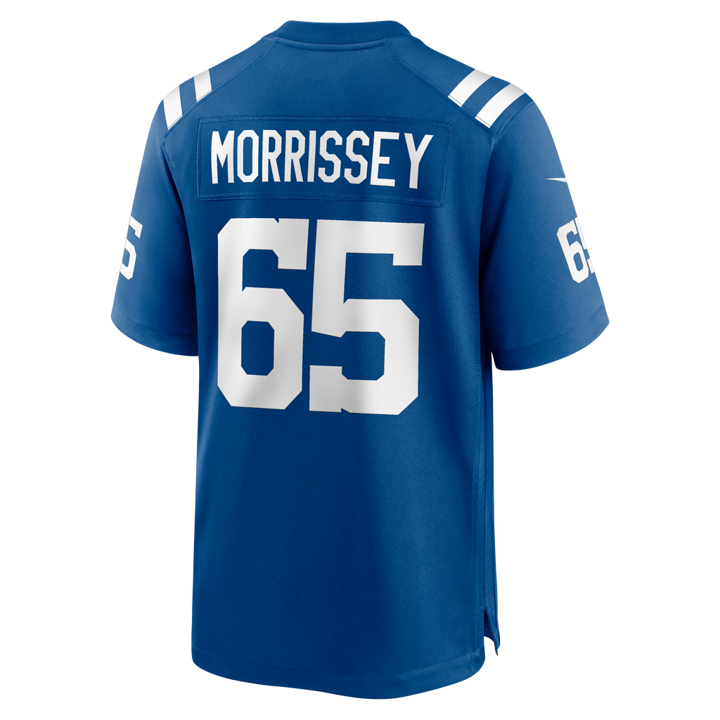 Men's Indianapolis Colts Jimmy Morrissey Nike  Royal Team Game Jersey