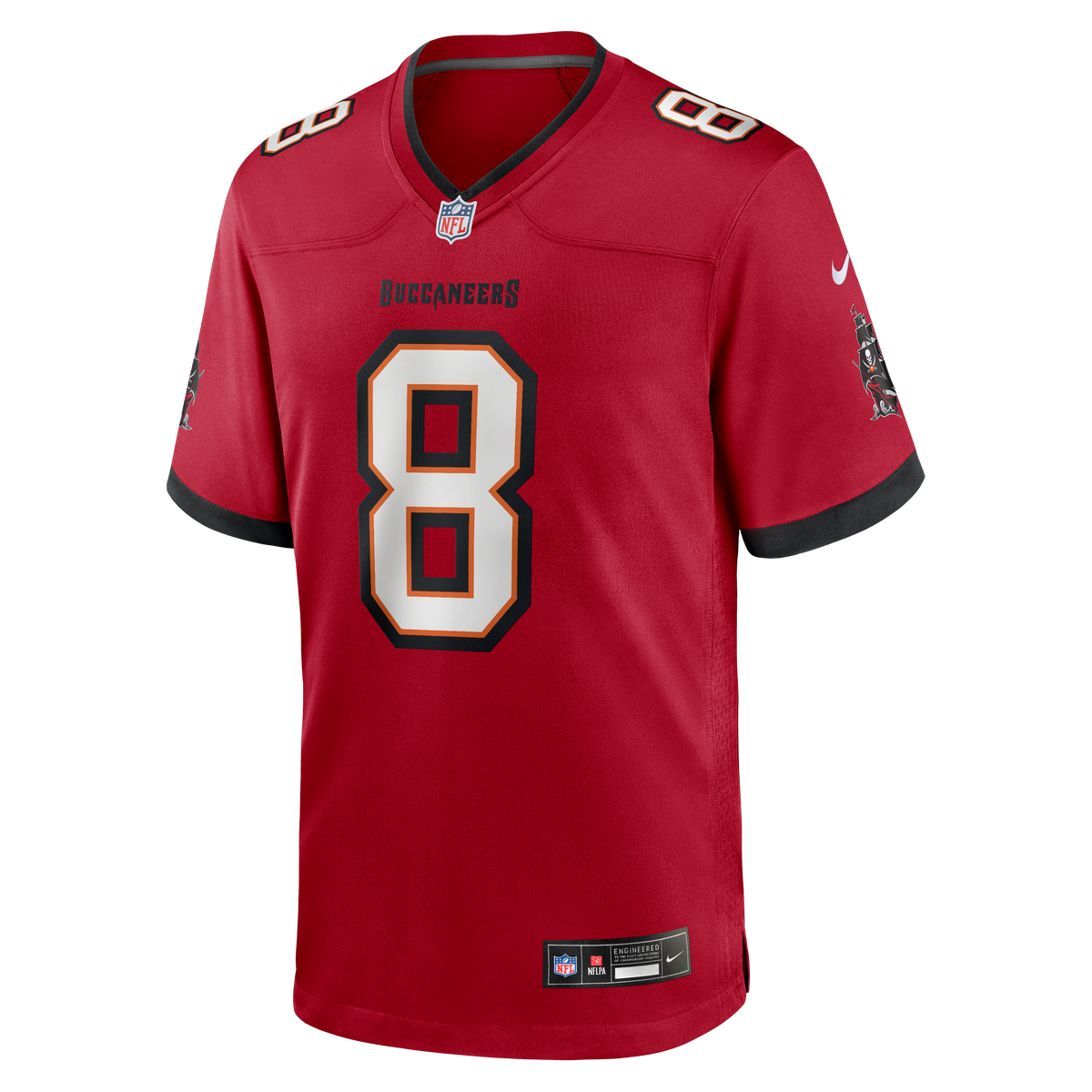 Men's Tampa Bay Buccaneers SirVocea Dennis Nike Red Game Jersey