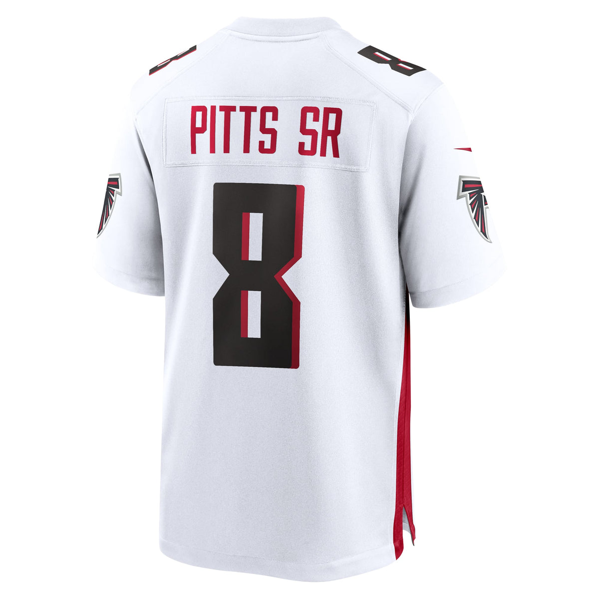 Men's Atlanta Falcons Kyle Pitts Sr. Nike White White  Game Jersey