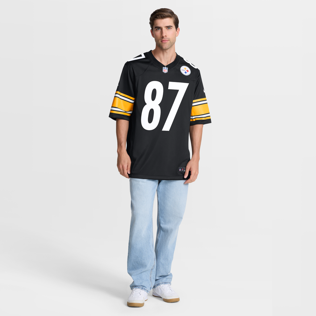 Men's Pittsburgh Steelers Matt Sokol Nike  Black Team Game Jersey