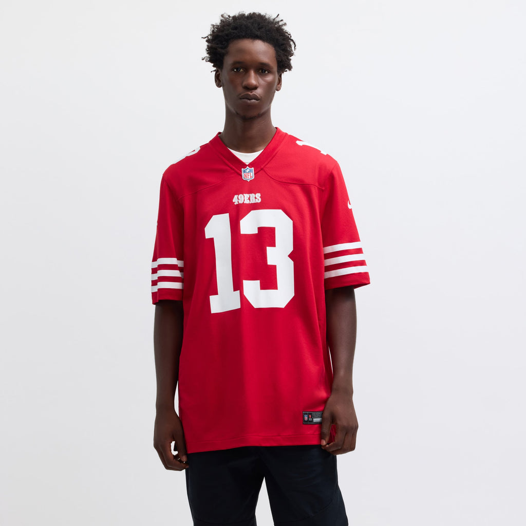 Men's San Francisco 49ers Brock Purdy Nike White Game Player Jersey