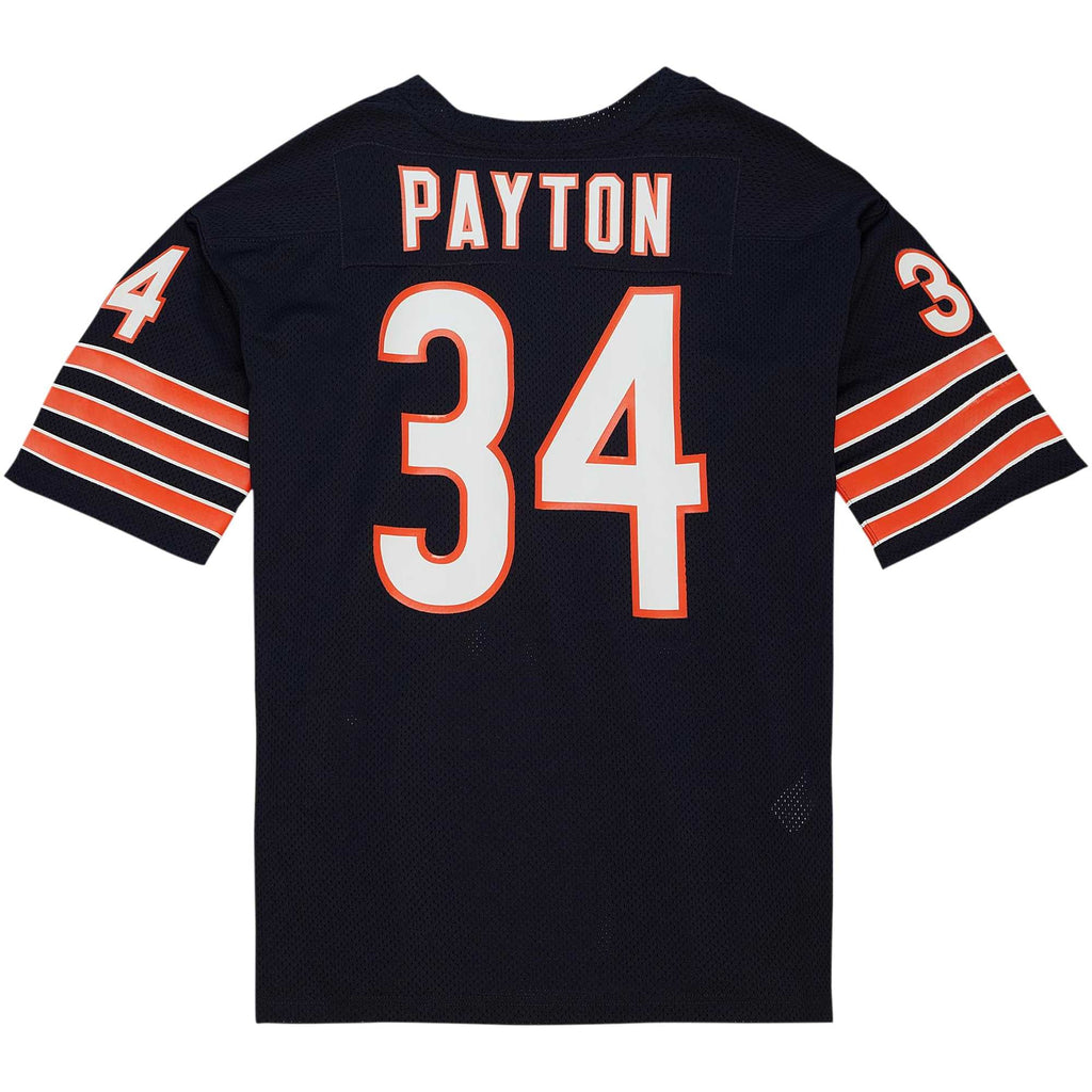 Men's Chicago Bears 1985 Walter Payton Mitchell & Ness White Authentic Throwback Retired Player Jersey