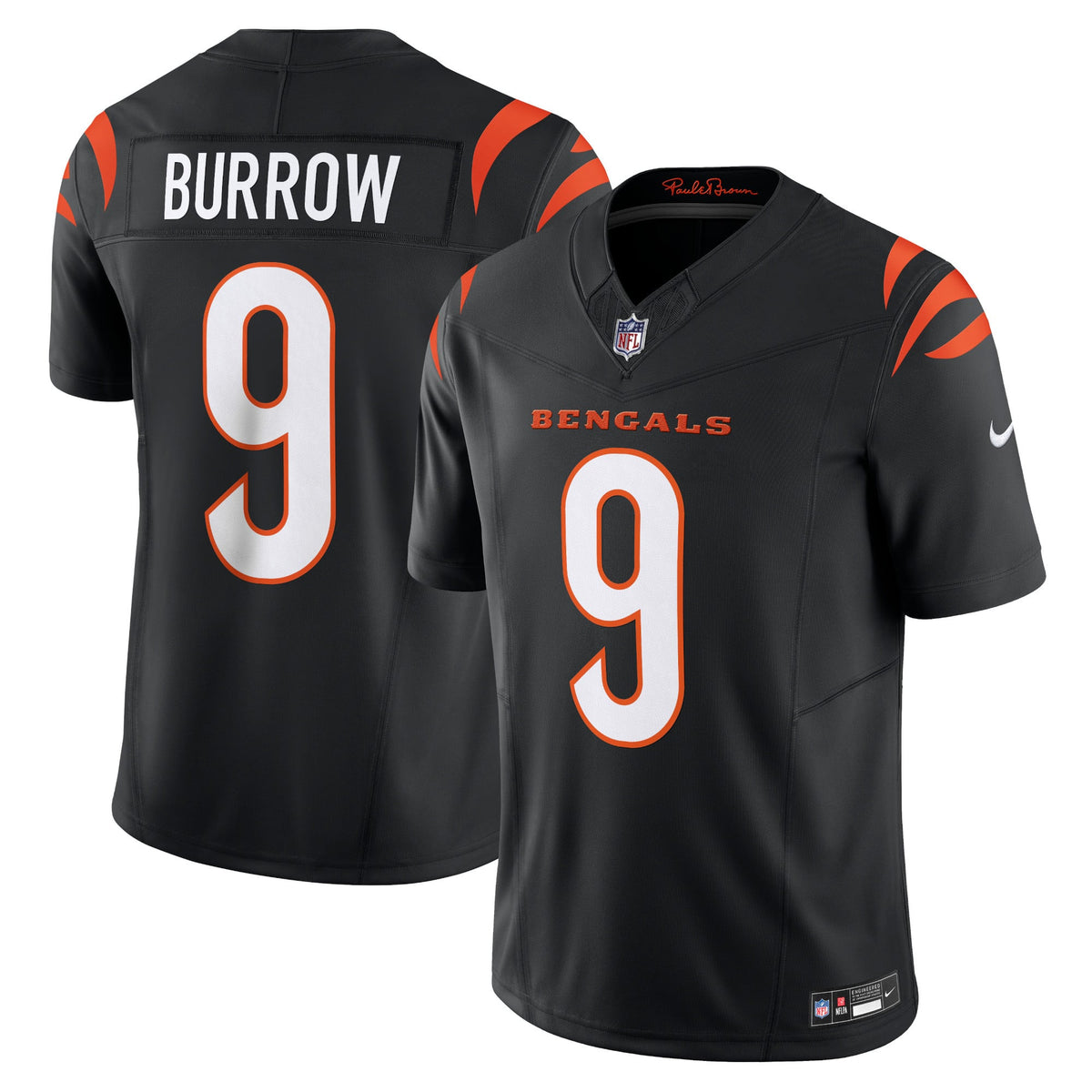 Men's Cincinnati Bengals Joe Burrow Nike White Vapor F.U.S.E. Limited Jersey