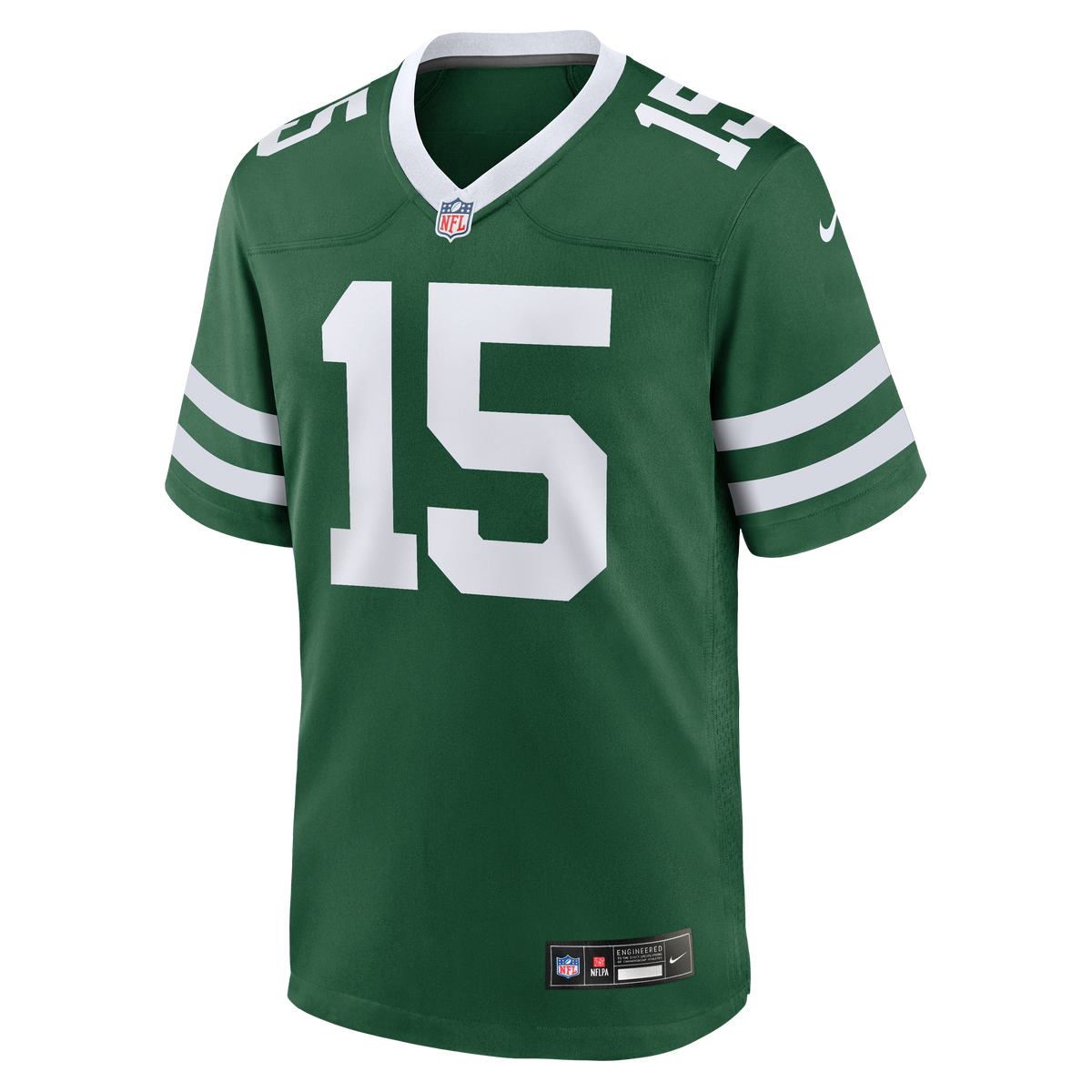 Men's New York Jets Adonai Mitchell Nike Legacy Green Team  Game Jersey