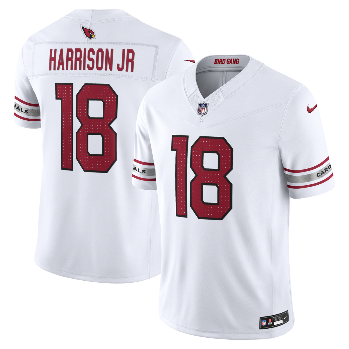 Men's Arizona Cardinals Marvin Harrison Jr. Nike Cardinal Team Vapor F.U.S.E. Stitched Limited Jersey