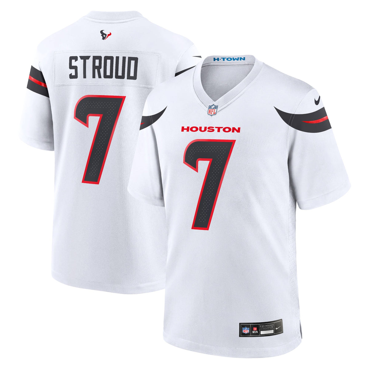 Men's Houston Texans C.J. Stroud Nike Red Alternate Game Jersey