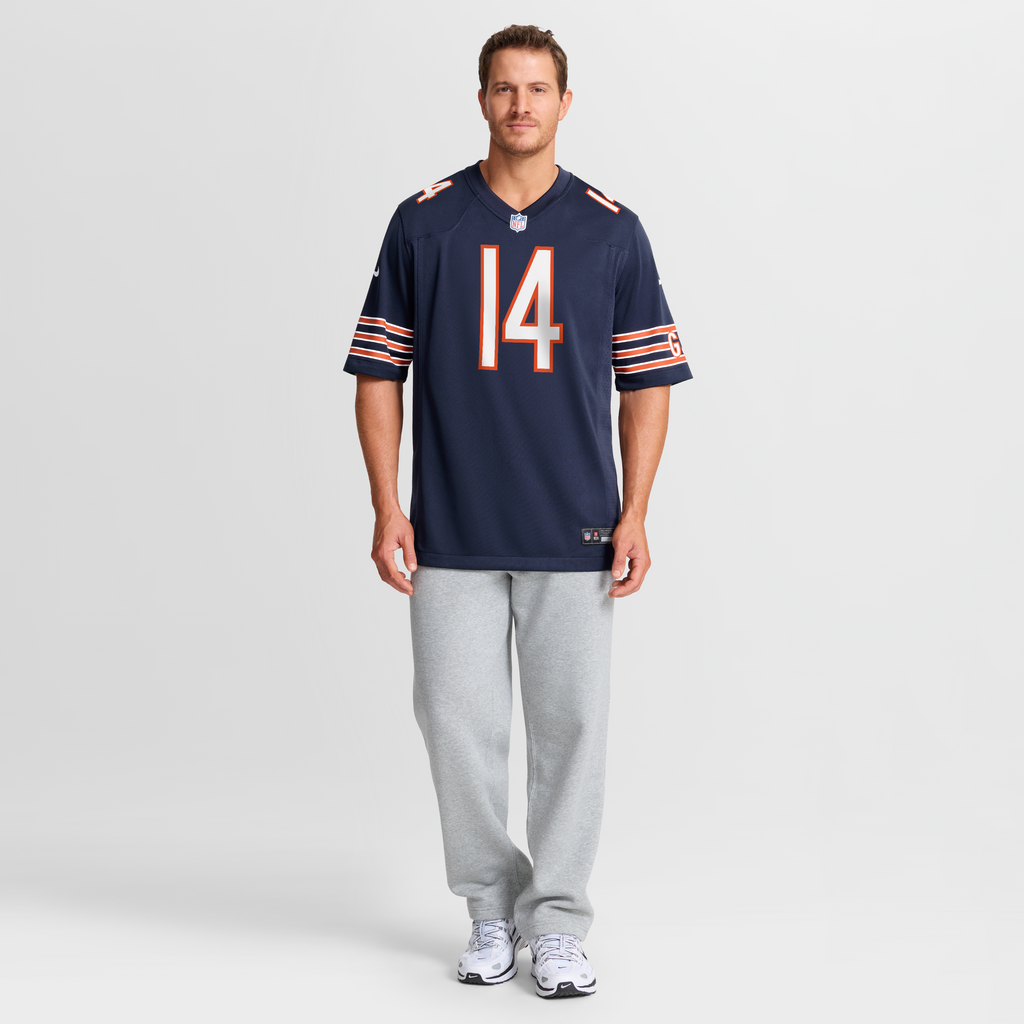 Men's Chicago Bears Kalif Raymond Nike  Navy Team Game Jersey