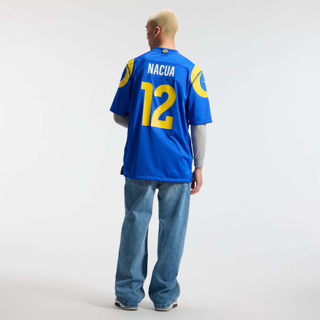 Men's Los Angeles Rams Puka Nacua Nike Royal Team Game Player Jersey