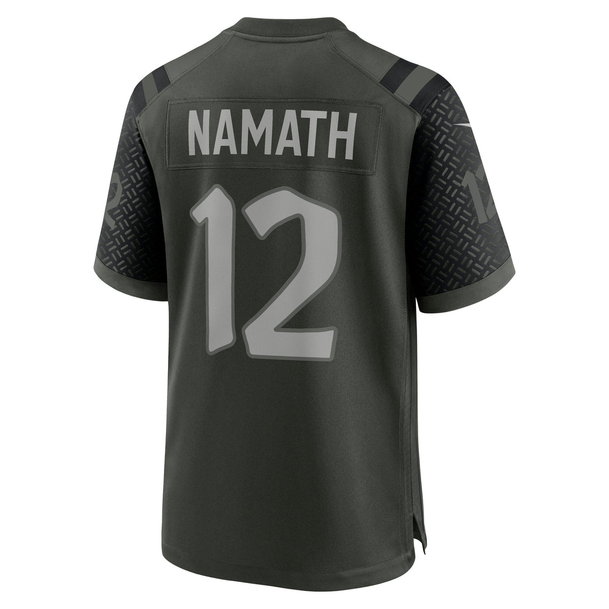 Men's New York Jets Joe Namath Nike Green Rivalries Collection Retired Player Game Jersey