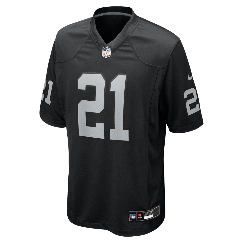 Men's Las Vegas Raiders Cliff Branch Nike Black Retired Player Game Jersey