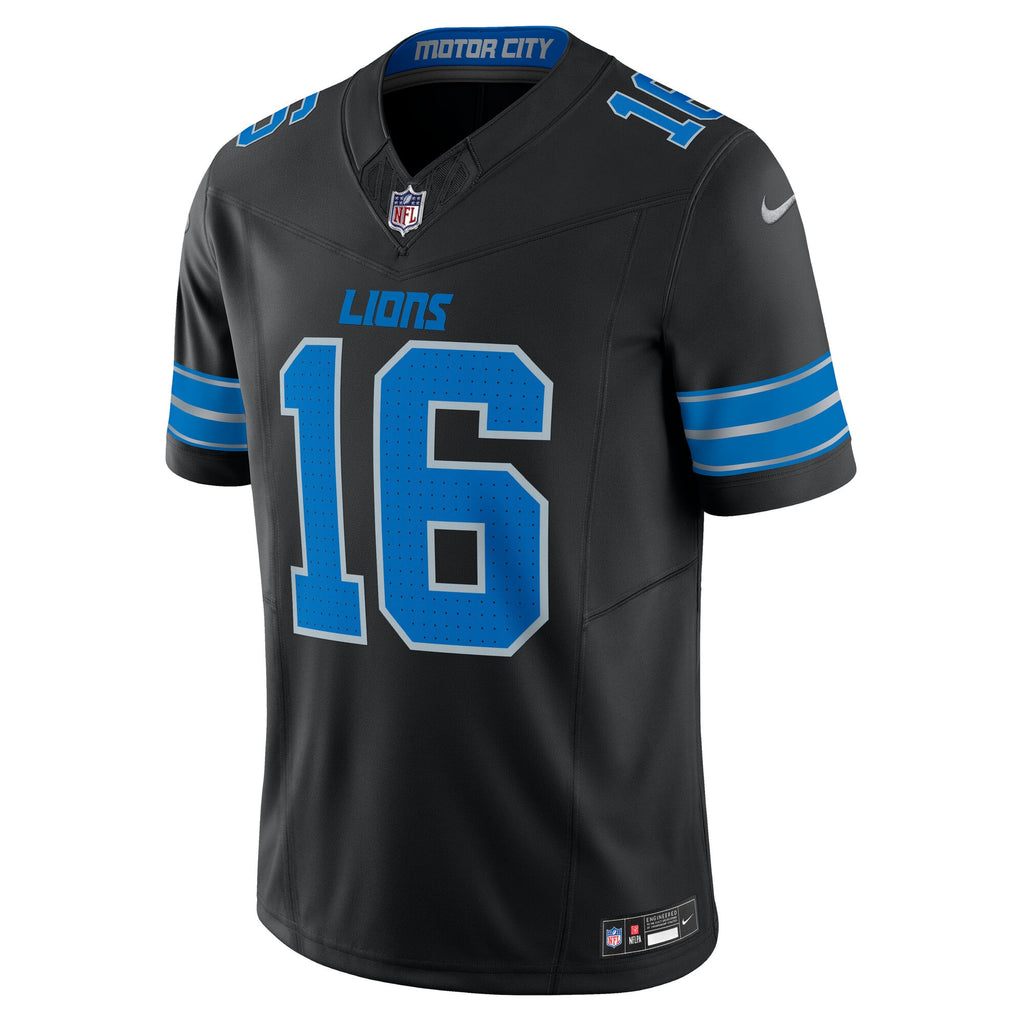 Men's Detroit Lions Jared Goff Nike Blue Vapor F.U.S.E. Limited Jersey