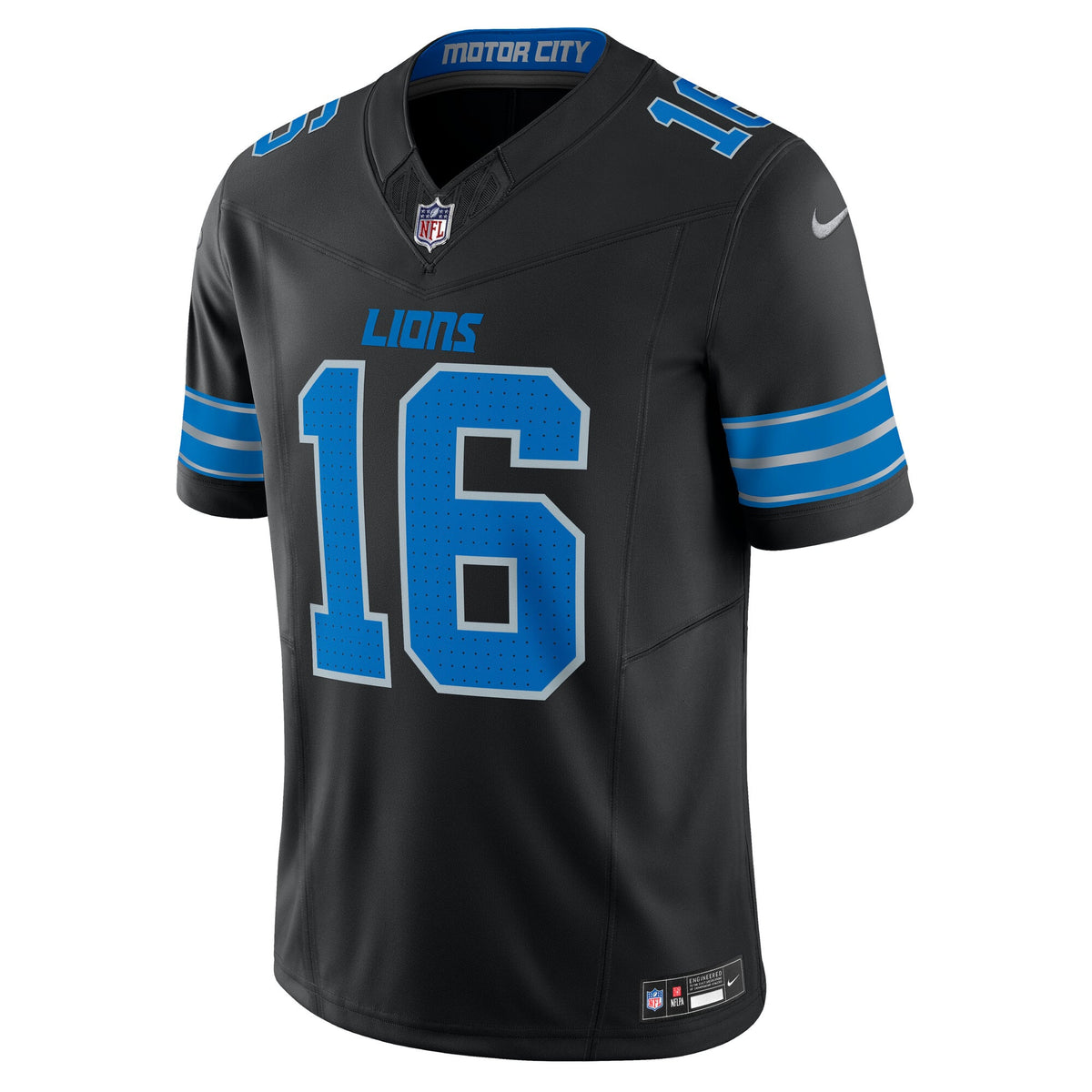 Men's Detroit Lions Jared Goff Nike Blue Vapor F.U.S.E. Limited Jersey