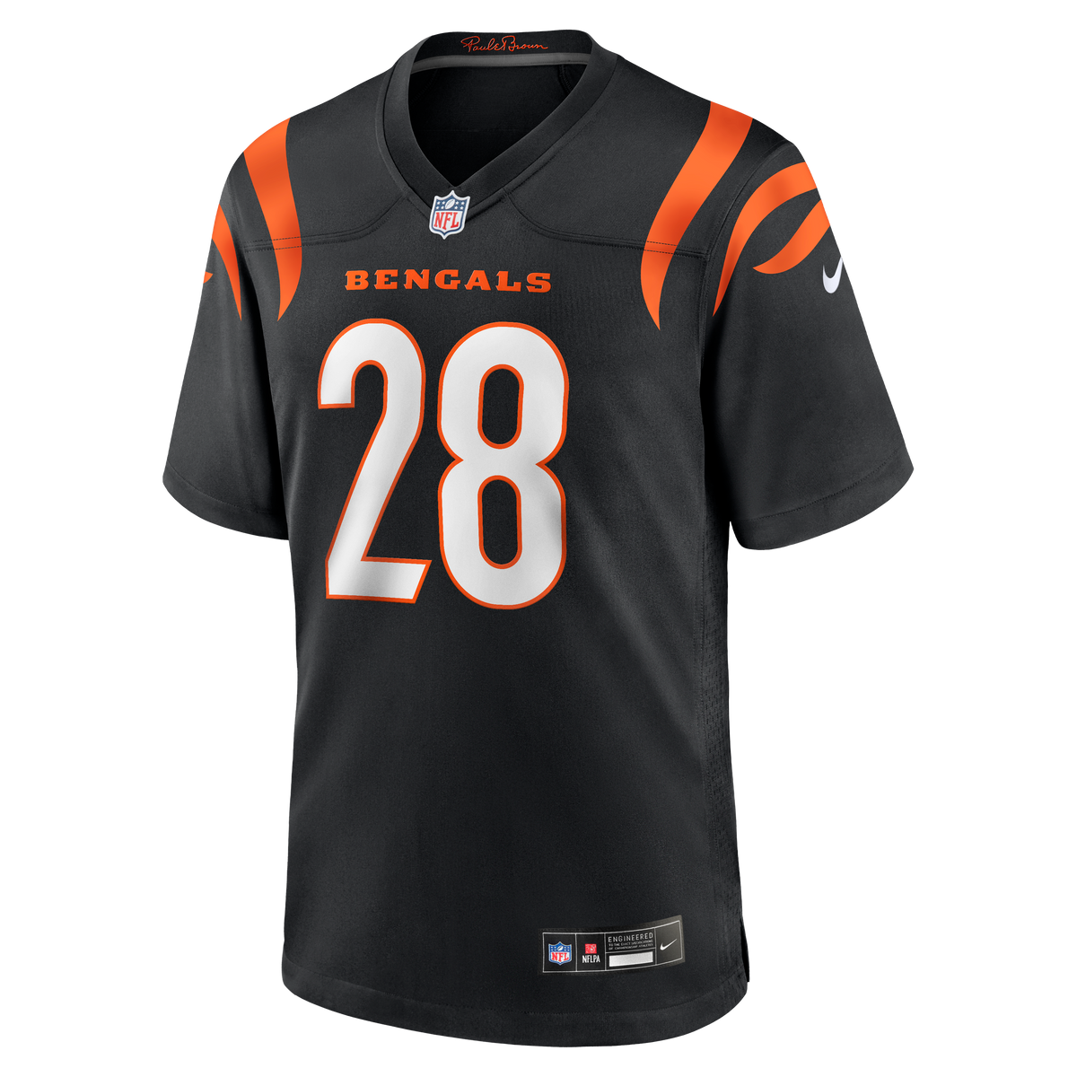 Men's Cincinnati Bengals Josh Newton Nike  Black  Game Jersey
