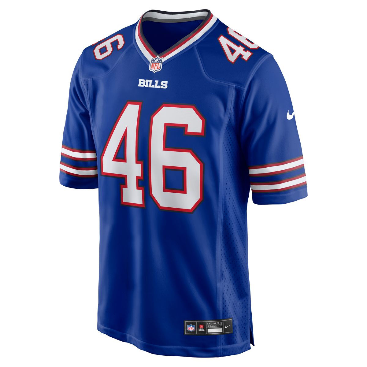 Men's Buffalo Bills DJ Miller Jr. Nike Royal Team Game Jersey