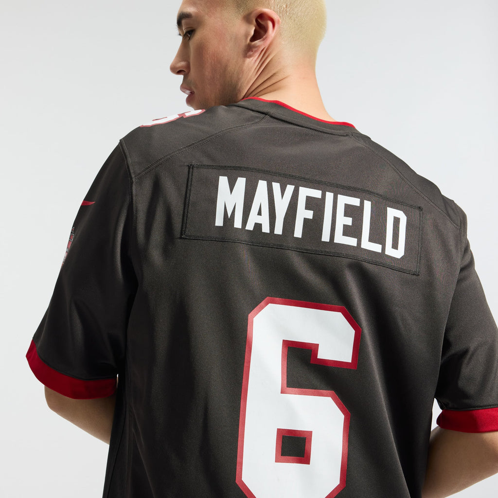 Men's Tampa Bay Buccaneers Baker Mayfield Nike Red Team Game Jersey