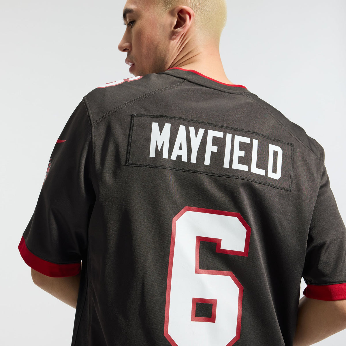 Men's Tampa Bay Buccaneers Baker Mayfield Nike Red Team Game Jersey