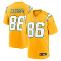 Men's Los Angeles Chargers Oronde Gadsden Nike  Gold Alternate Charger Power Game Jersey
