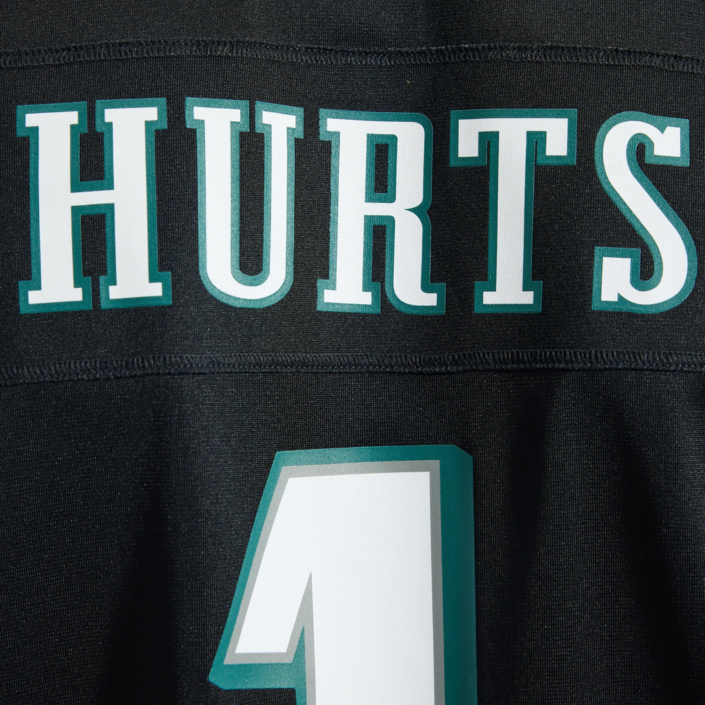 Men's Philadelphia Eagles Jalen Hurts Nike  Black Alternate Game Jersey