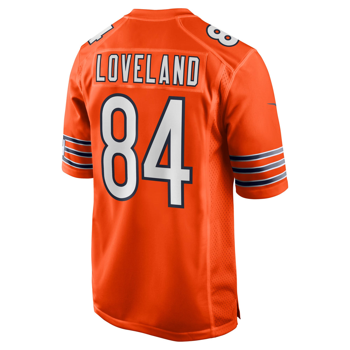 Men's Chicago Bears Colston Loveland Nike Navy Team Game Jersey