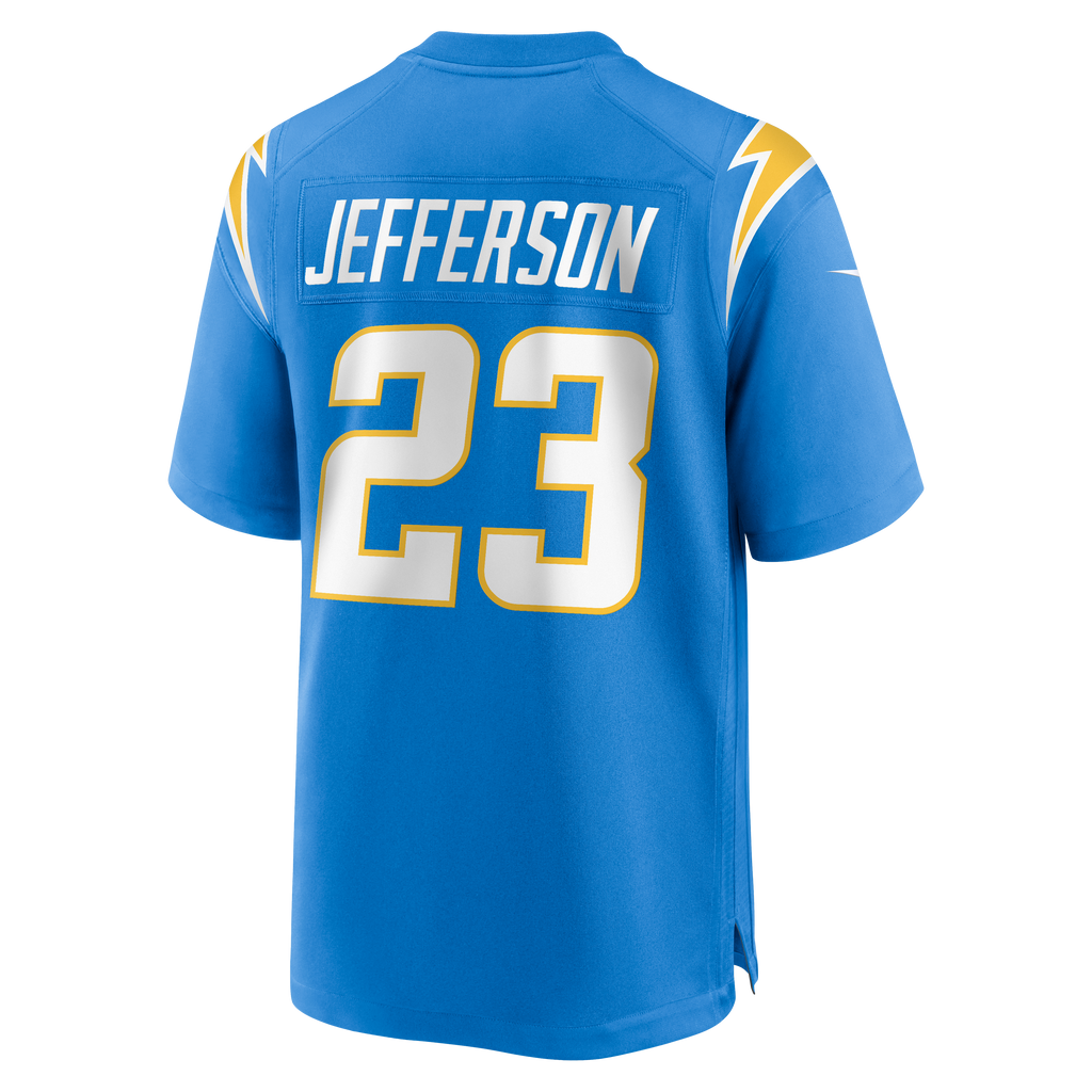 Men's Los Angeles Chargers Tony Jefferson Nike  Powder Blue Team Game Jersey