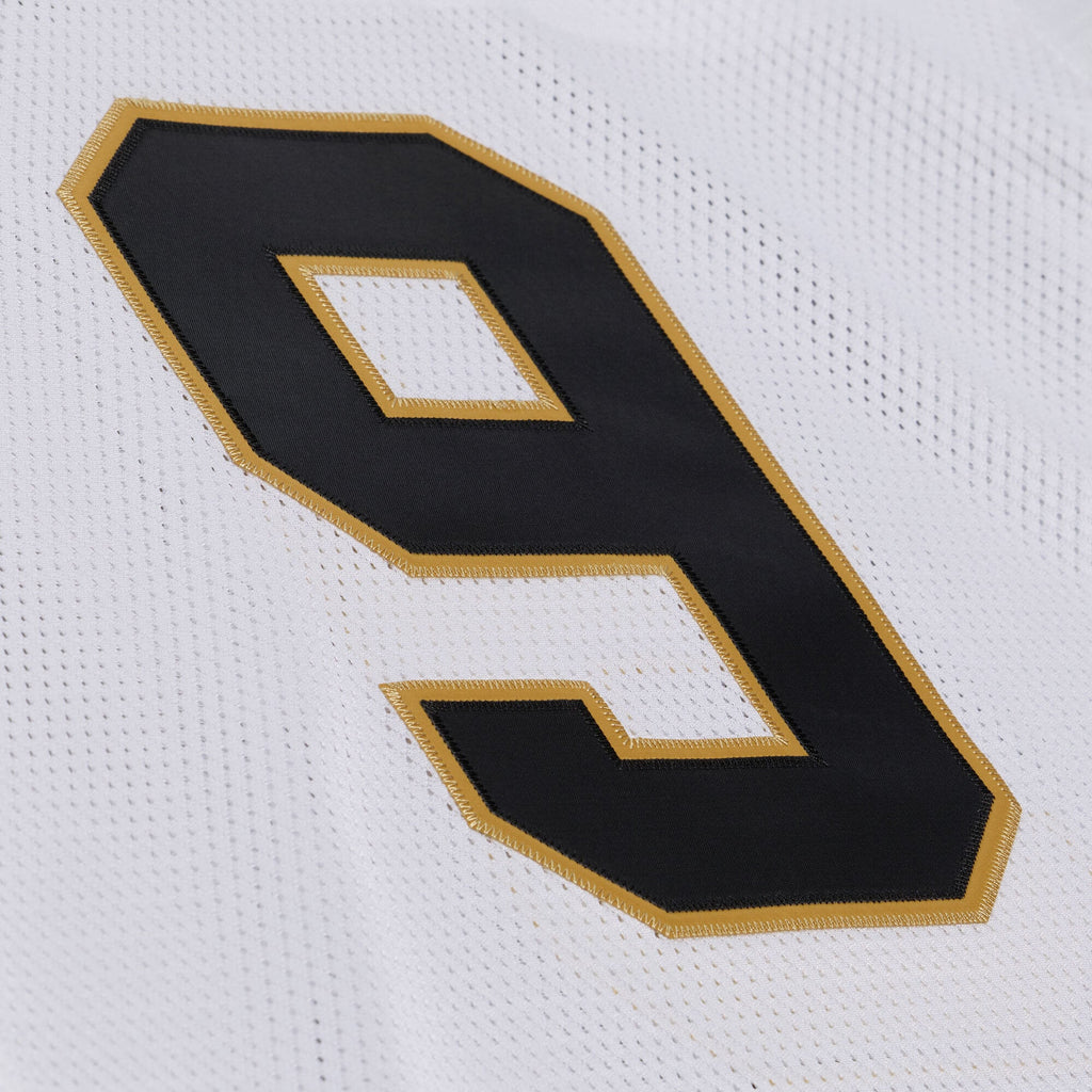Men's New Orleans Saints Drew Brees Mitchell & Ness White Super Bowl XLIV Authentic Jersey