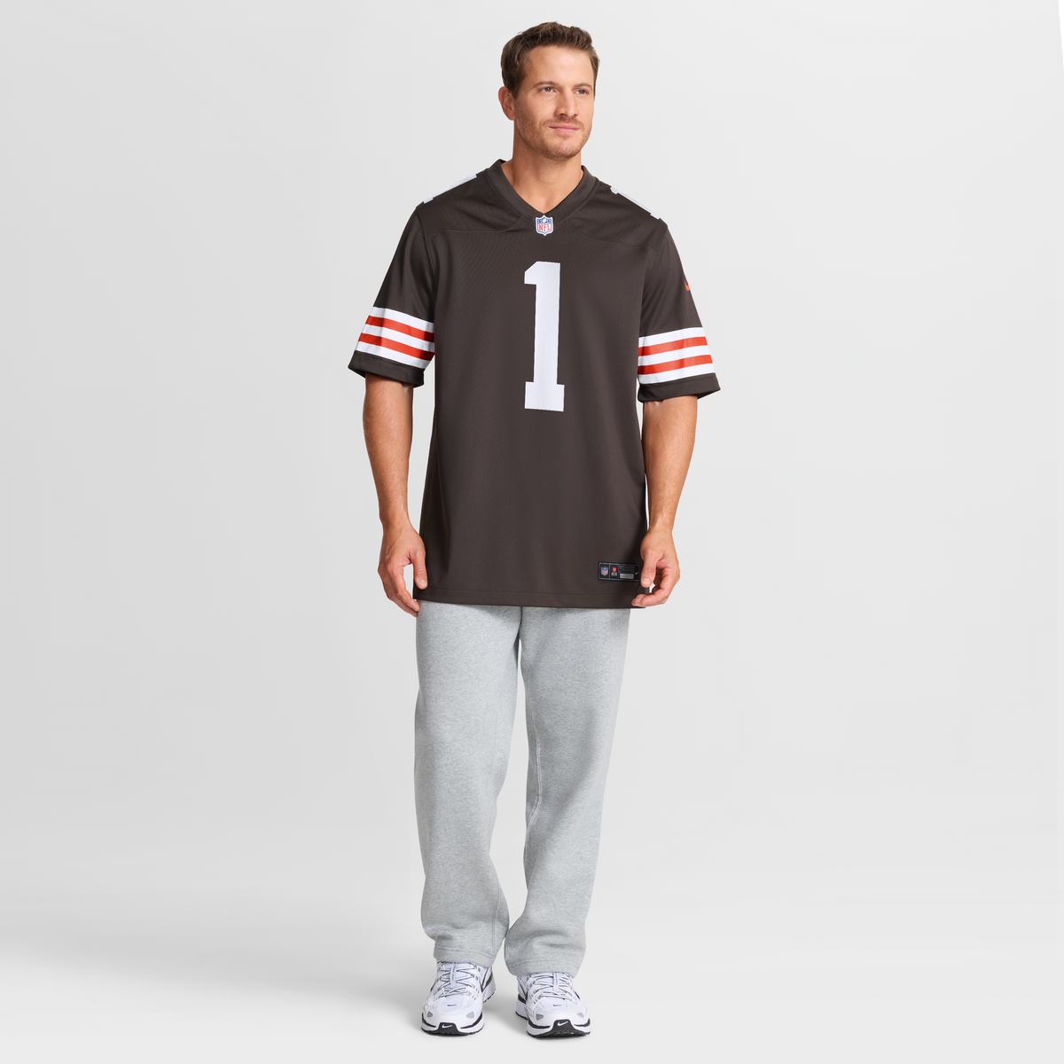 Men's Cleveland Browns KC Concepcion Jr. Nike Brown Team Game Jersey