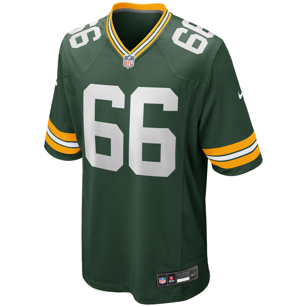 Men's Green Bay Packers Ray Nitschke Nike Green Game Retired Player Jersey