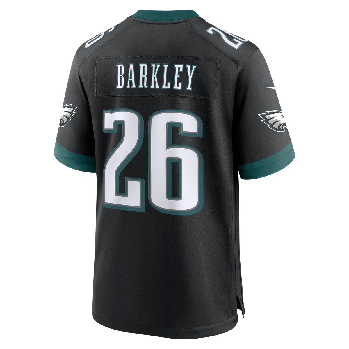 Men's Philadelphia Eagles Saquon Barkley Nike  Midnight Green Team Game Jersey