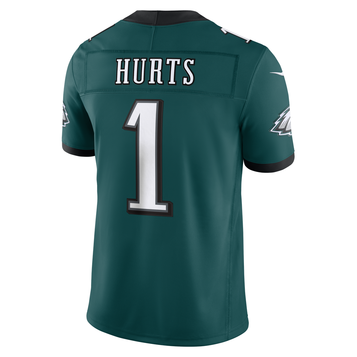 Men's Philadelphia Eagles Jalen Hurts Nike Kelly Green Alternate Vapor F.U.S.E. Stitched Limited Jersey