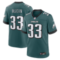 Men's Philadelphia Eagles Cooper DeJean Nike  Midnight Green Team Game Jersey