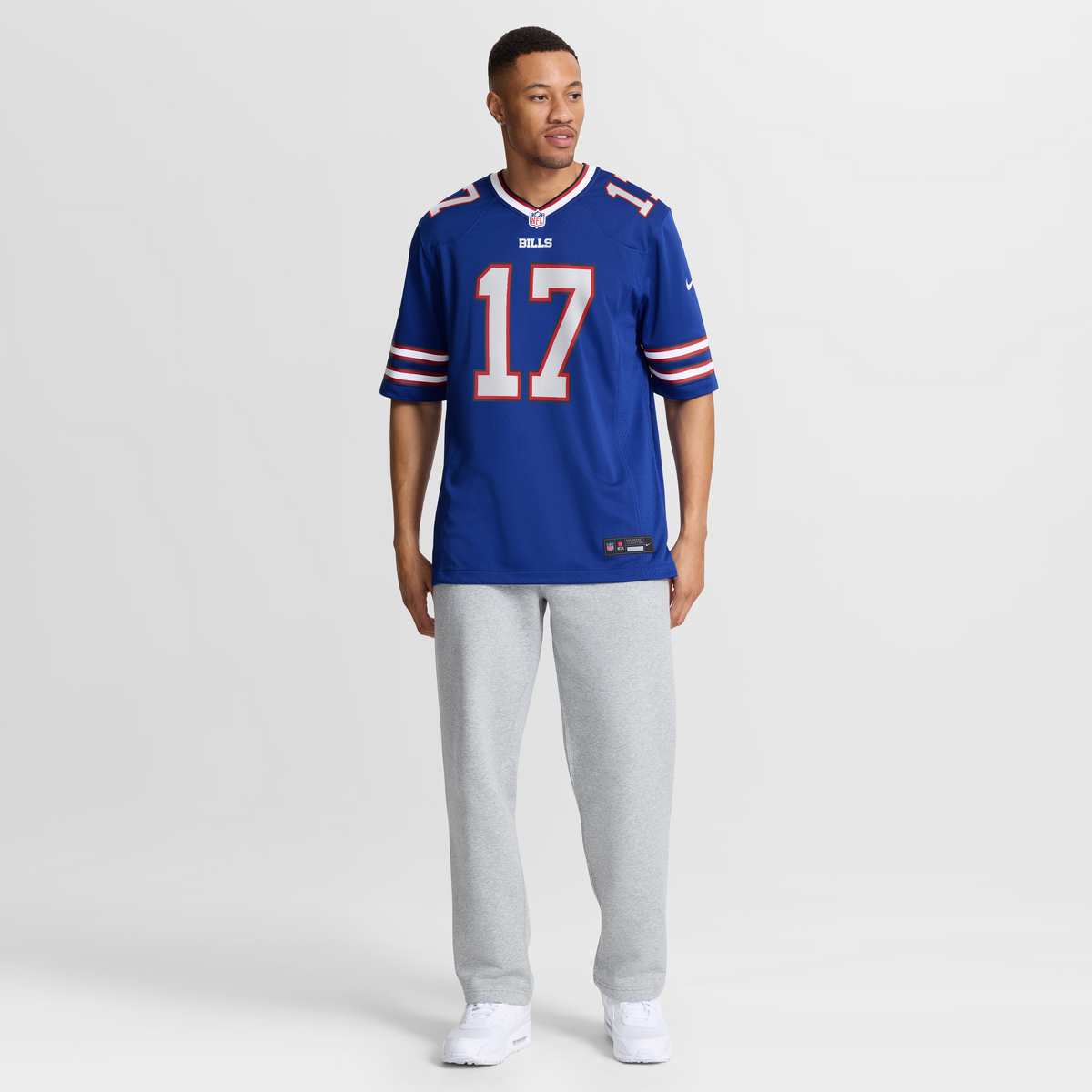 Men's Buffalo Bills Josh Allen Nike Red Alternate Game Player Jersey