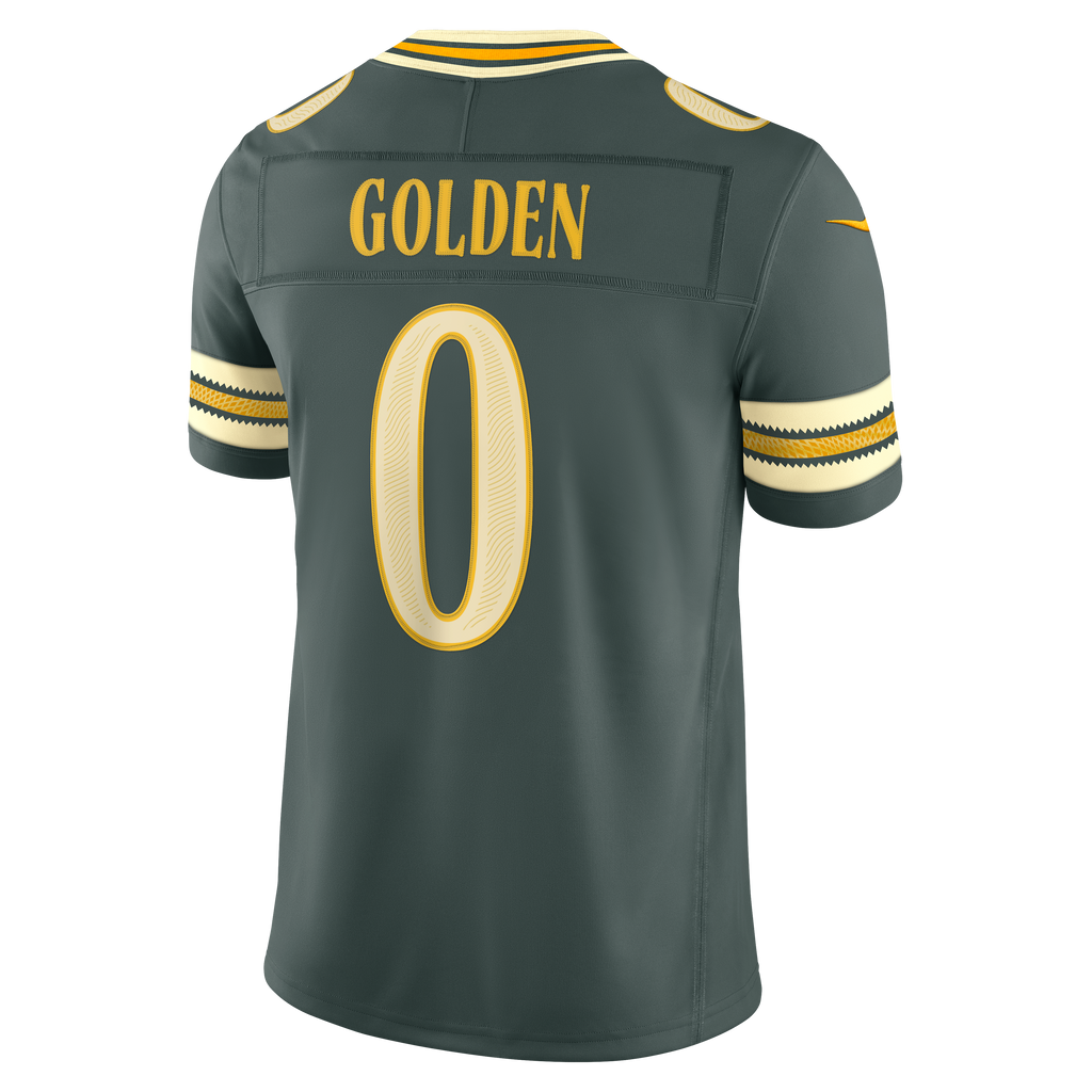 Men's Green Bay Packers Matthew Golden Nike Green 2026 Rivalries Collection Stitched Limited Jersey