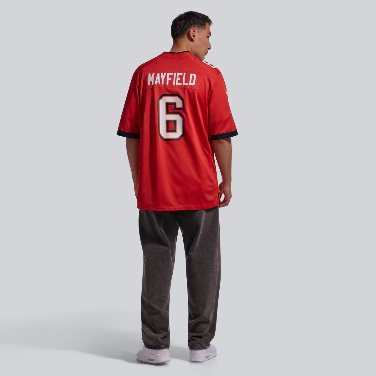 Men's Tampa Bay Buccaneers Baker Mayfield Nike White Away Game Jersey