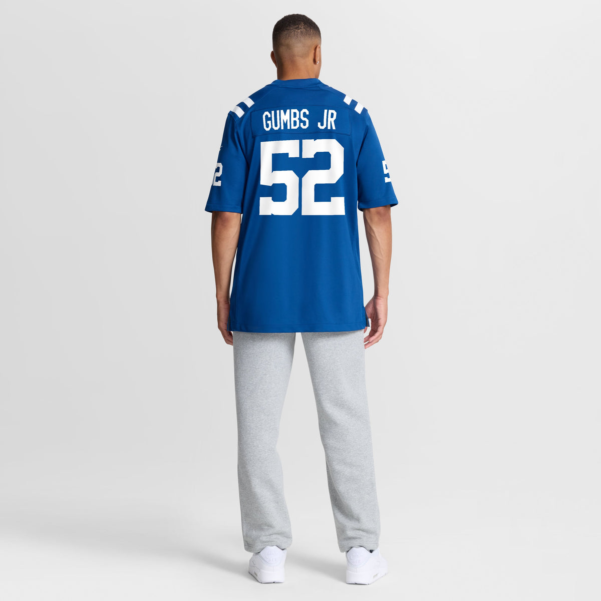 Men's Indianapolis Colts George Gumbs Jr. Nike Royal Team Game Jersey