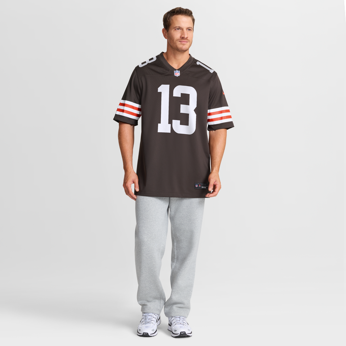 Men's Cleveland Browns Corey Bojorquez Nike Brown Game Jersey