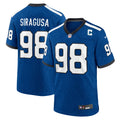 Men's Indianapolis Colts Tony Siragusa Nike Blue Retired Player Alternate Game Jersey