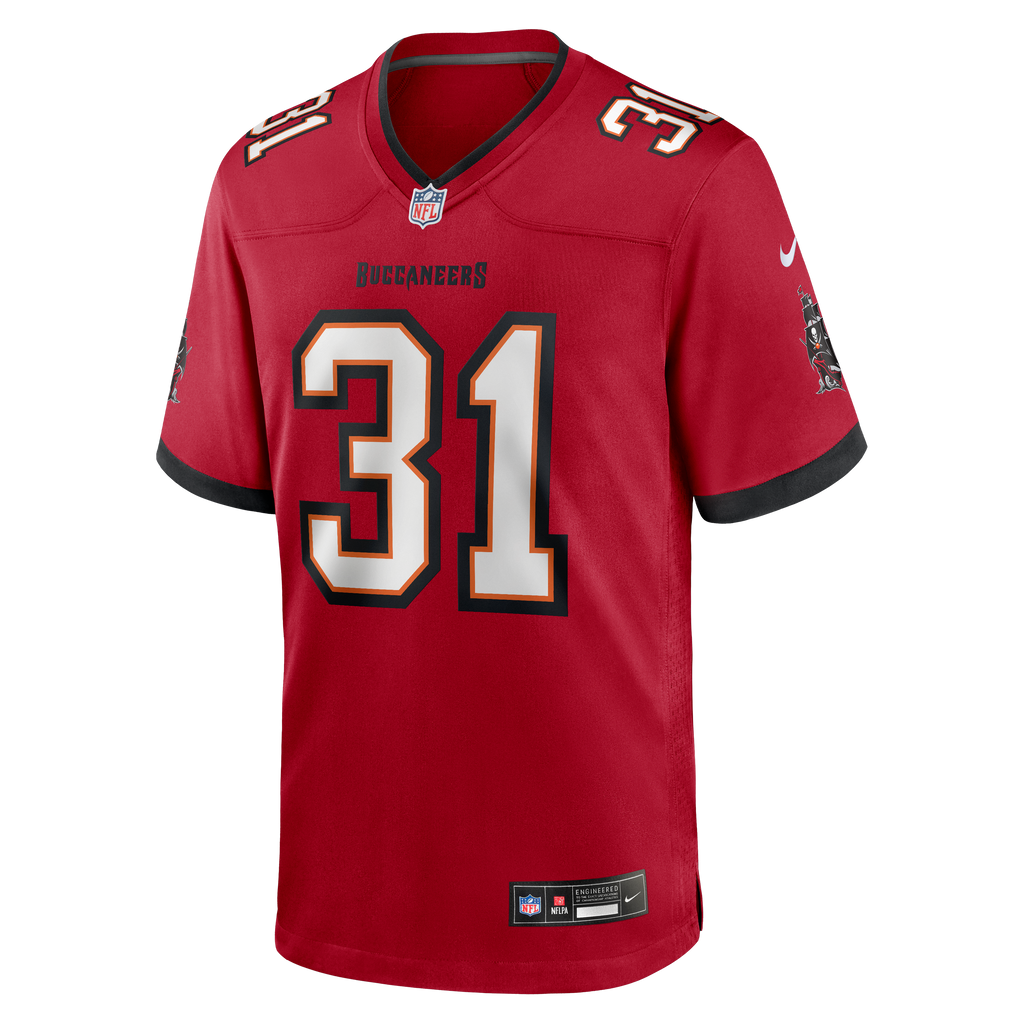 Men's Tampa Bay Buccaneers Antoine Winfield Jr. Nike Red Game Jersey