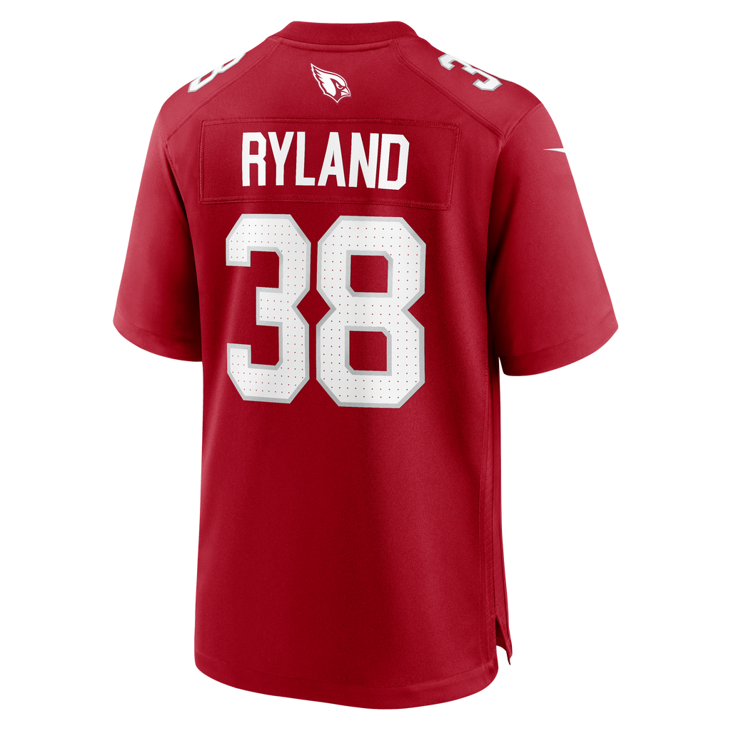 Men's Arizona Cardinals Chad Ryland Nike  Cardinal Team Game Jersey