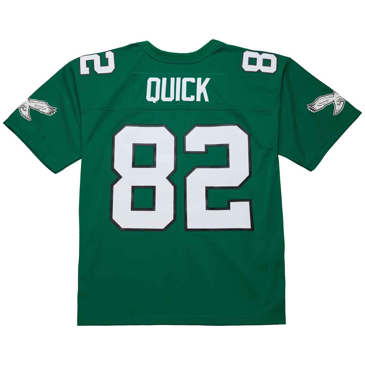 Men's Philadelphia Eagles Mike Quick Mitchell & Ness Kelly Green Legacy Replica Jersey