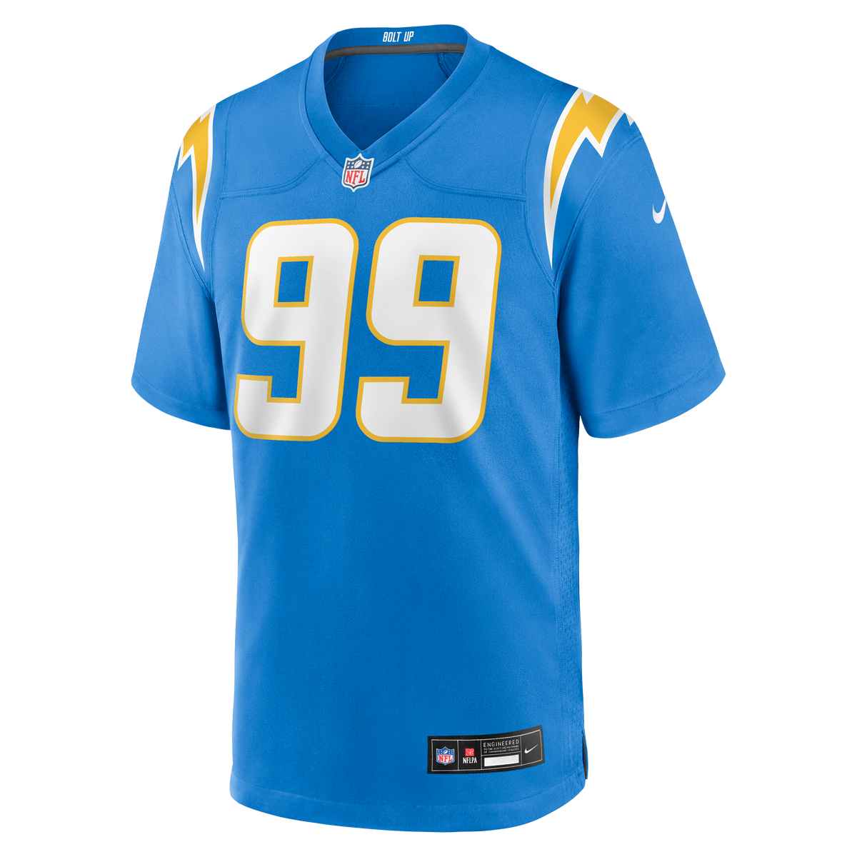 Men's Los Angeles Chargers Scott Matlock Nike Powder Blue Team Game Jersey