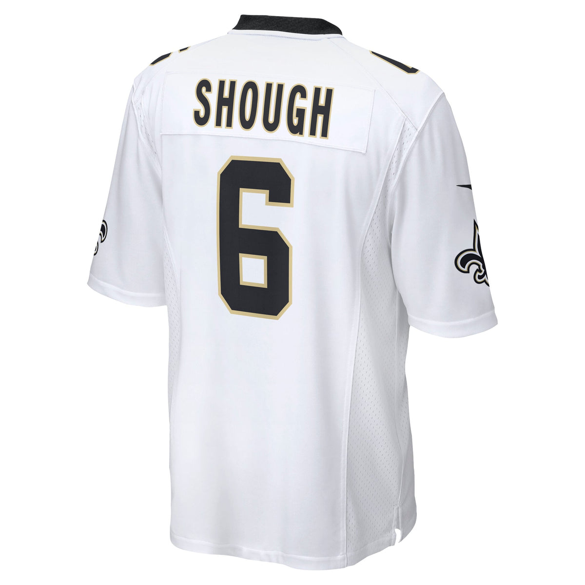 Men's New Orleans Saints Tyler Shough Nike White Game Player Jersey