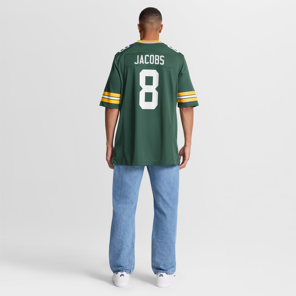 Men's Green Bay Packers Josh Jacobs Nike Navy The 1923 Classic Game Jersey