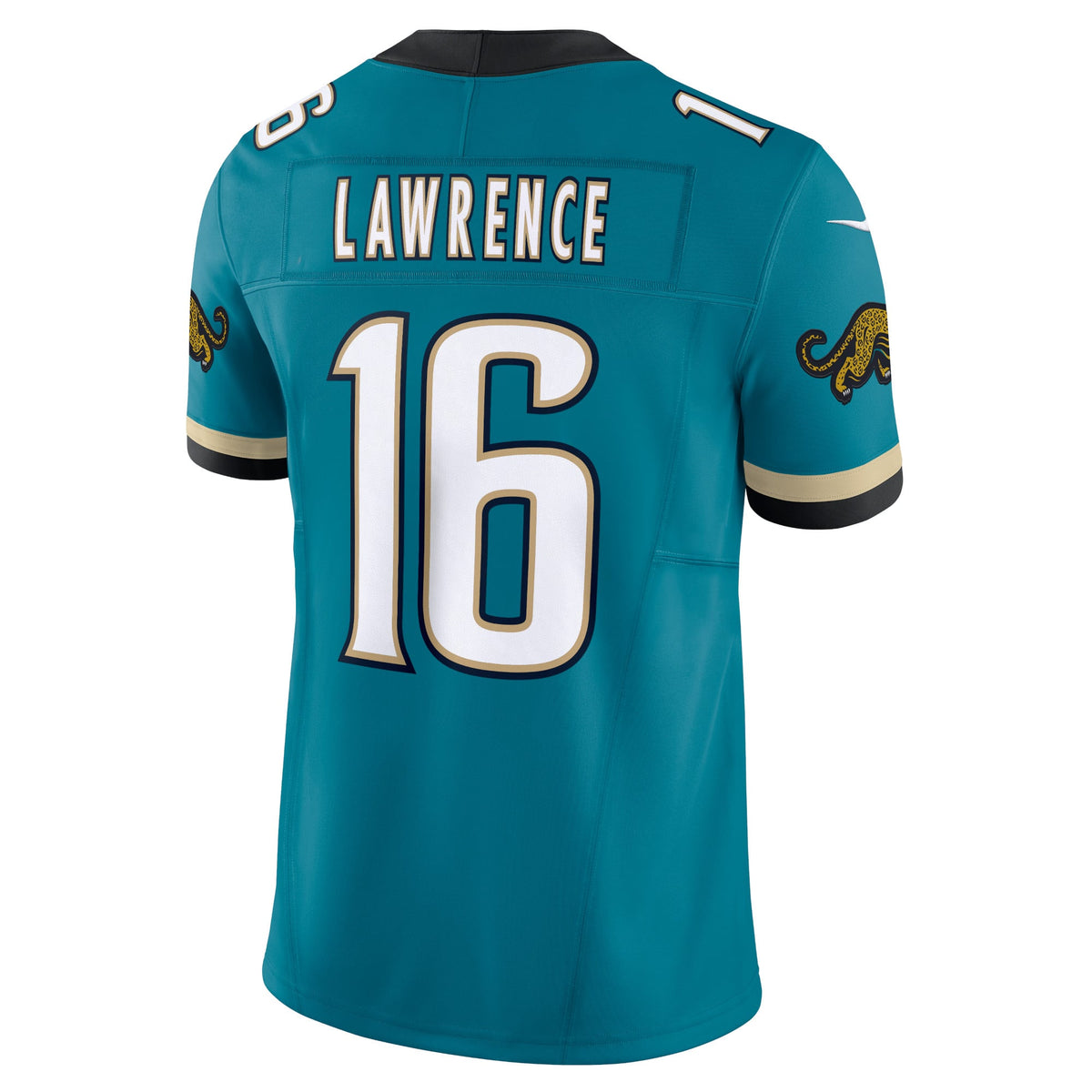 Men's Jacksonville Jaguars Trevor Lawrence Nike Teal Prowler Throwback Vapor F.U.S.E. Limited Jersey