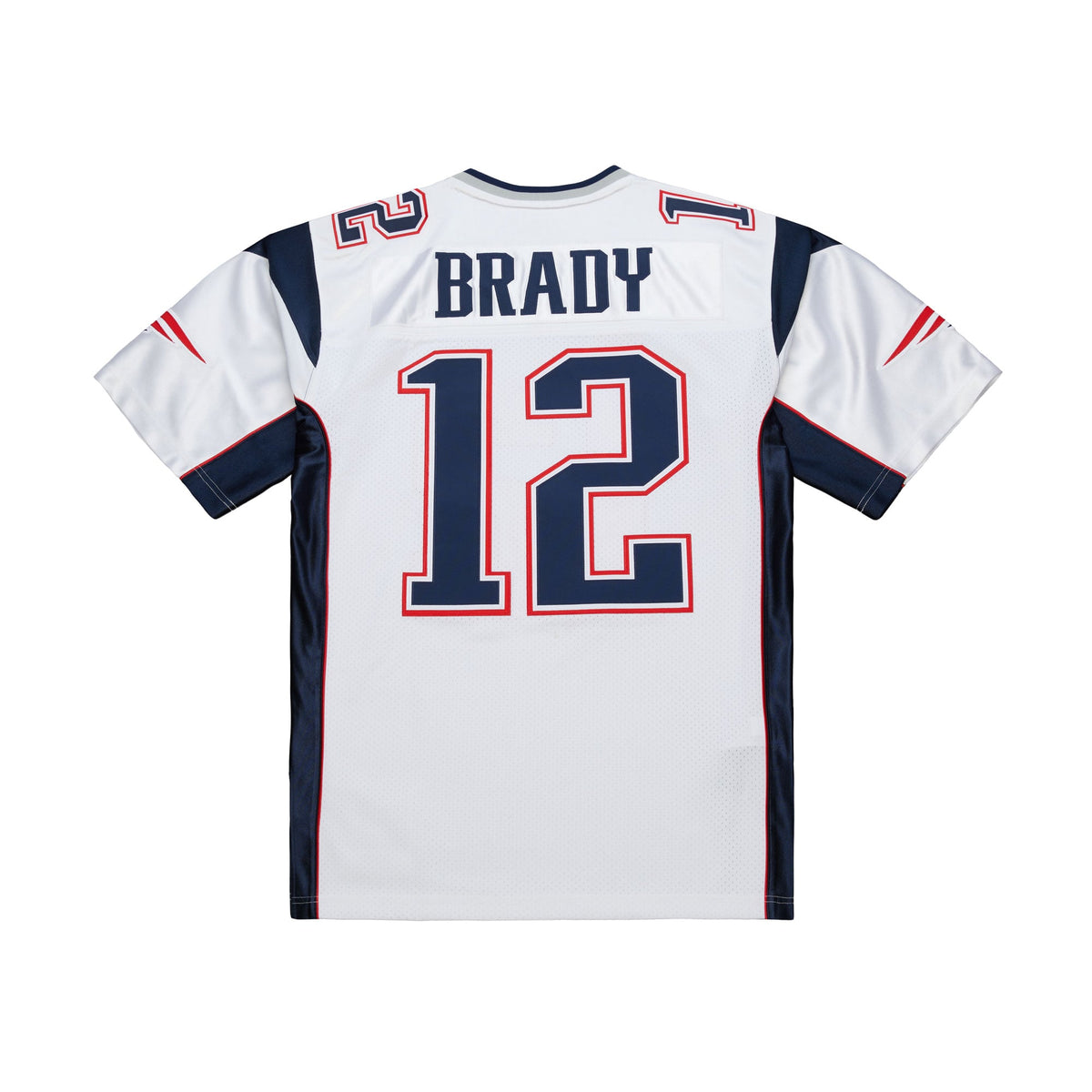 Men's New England Patriots Tom Brady Mitchell & Ness Navy Super Bowl XXXVI Authentic Throwback Jersey