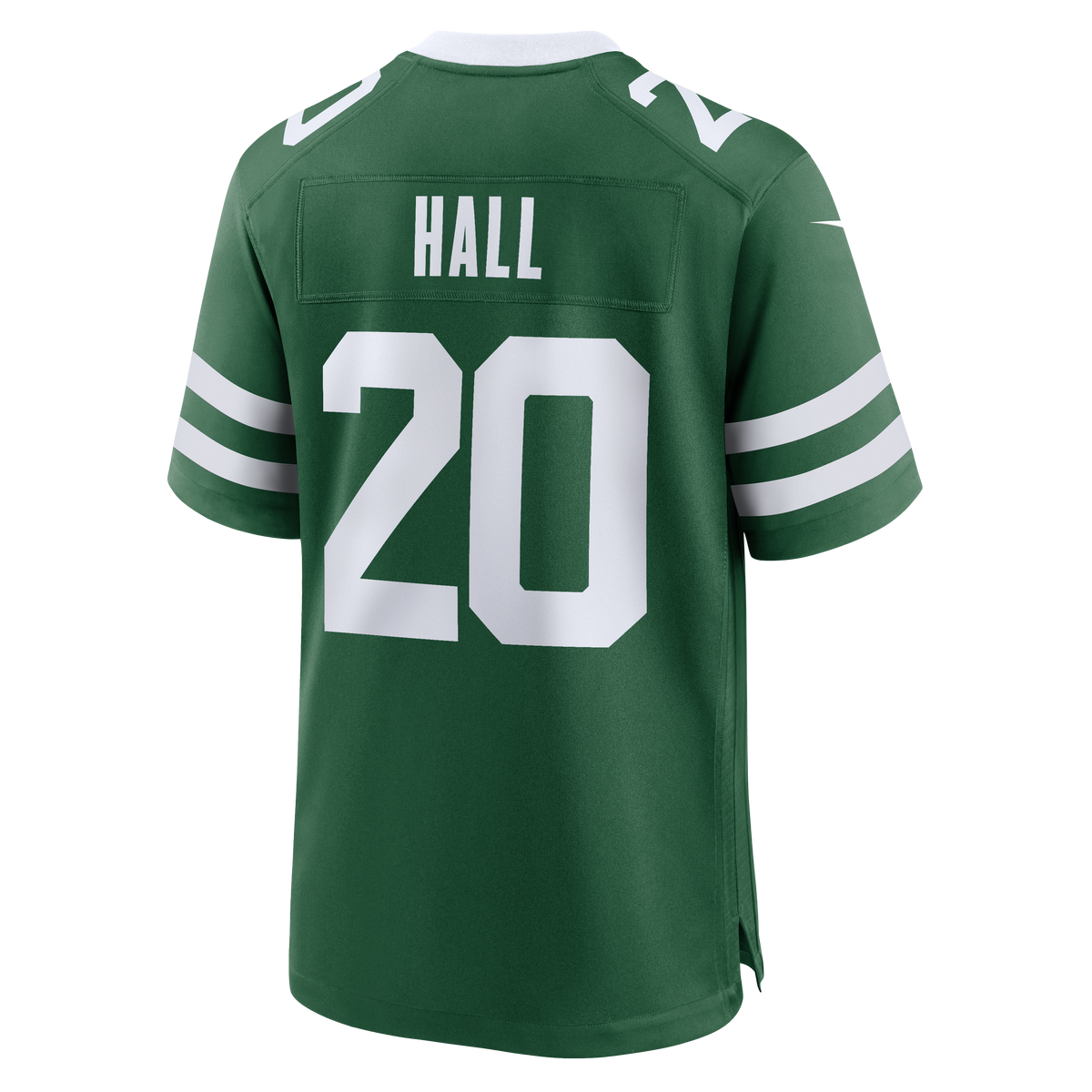 Men's New York Jets Breece Hall Nike Legacy Black Alternate Game Jersey