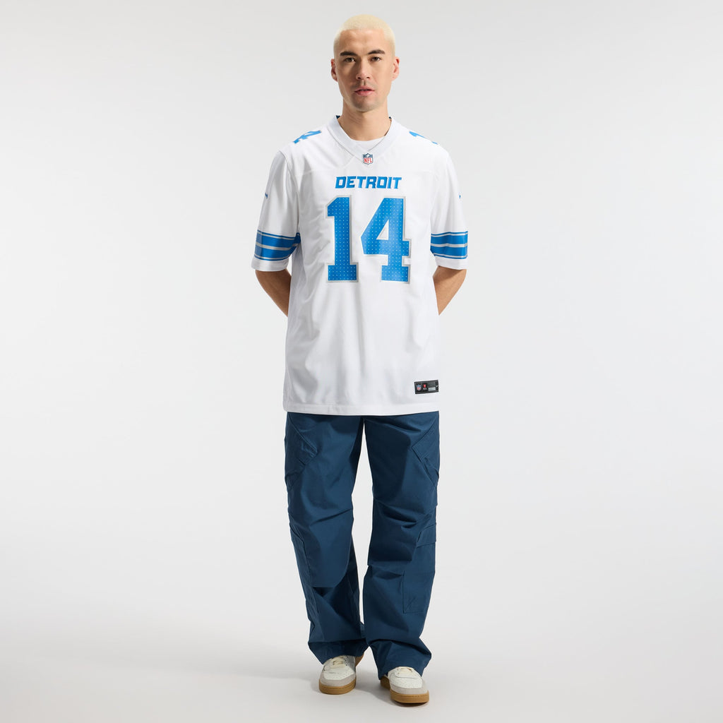 Men's Detroit Lions Amon-Ra St. Brown Nike Blue Game Jersey