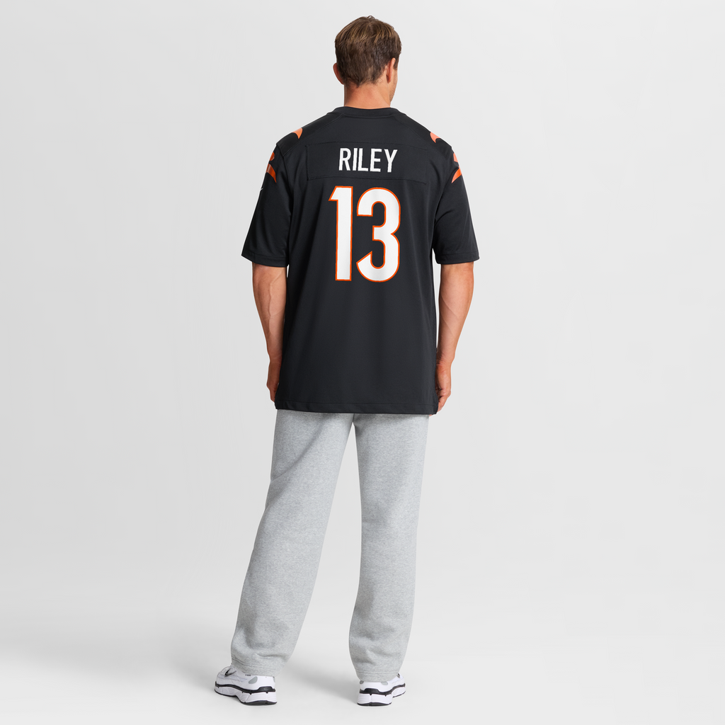 Men's Cincinnati Bengals Ken Riley Nike Black Retired Player Game Jersey