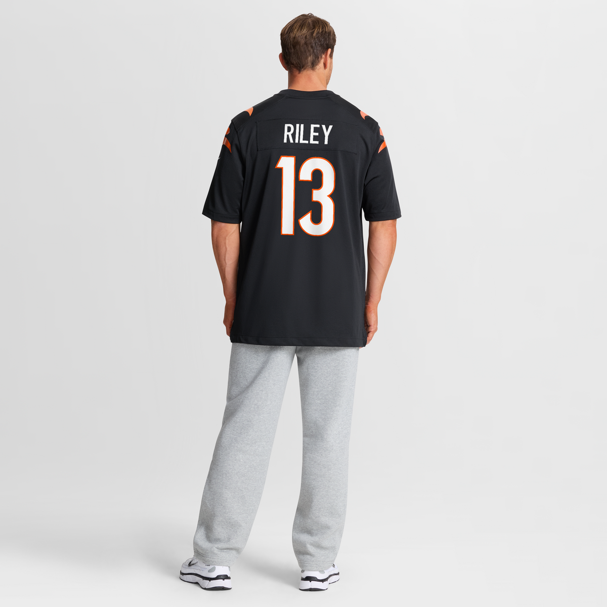 Men's Cincinnati Bengals Ken Riley Nike Black Retired Player Game Jersey
