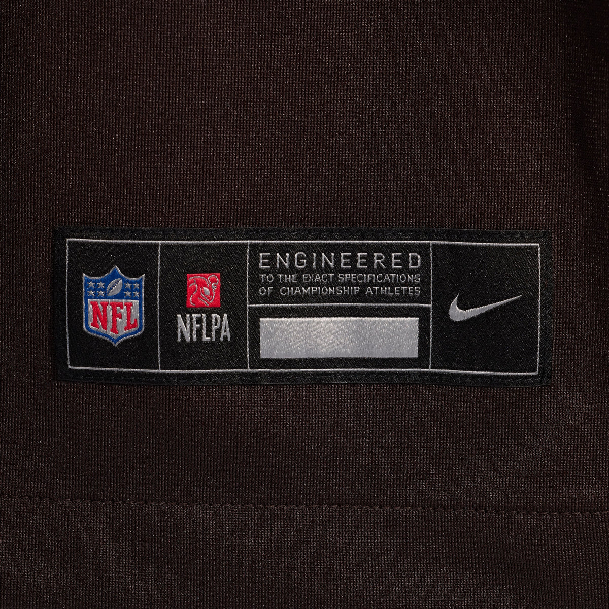 Men's Cleveland Browns Emmanuel McNeil-Warren Nike Brown Game Jersey